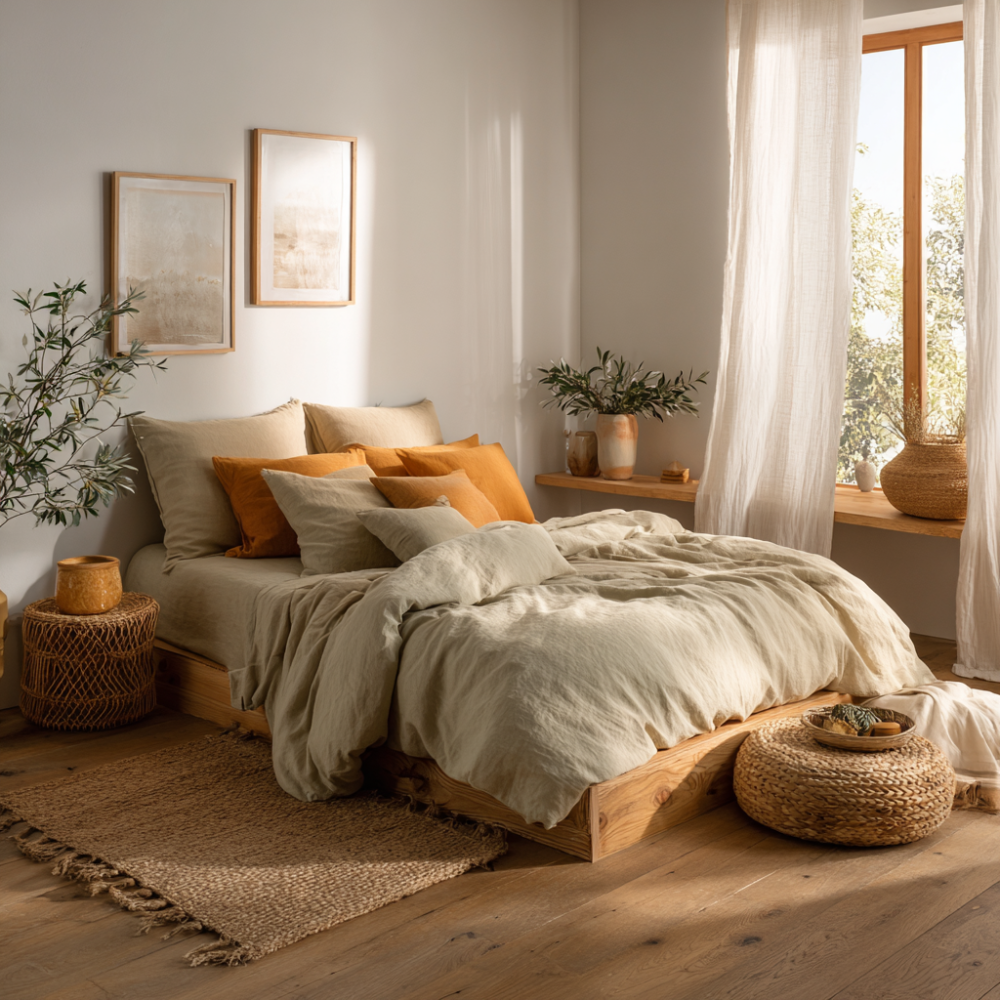 chambre-abricot-lumineuse-chaleureuse-bois-clair-lin-ambiance-joyeuse-2026-histoires-singulieres
